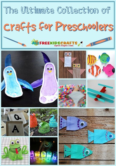 196 Preschool Craft Ideas: The Ultimate Collection of Crafts for Preschoolers