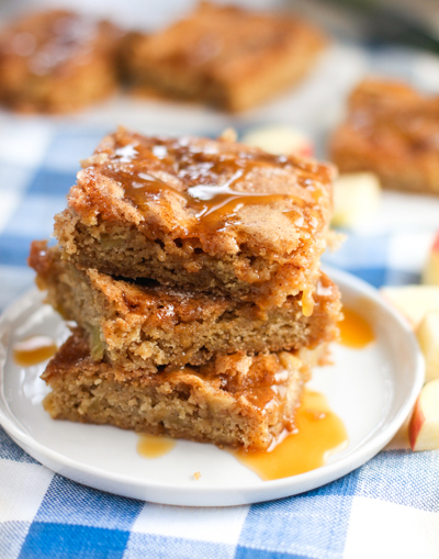 One-Bowl Cinnamon Apple Bars