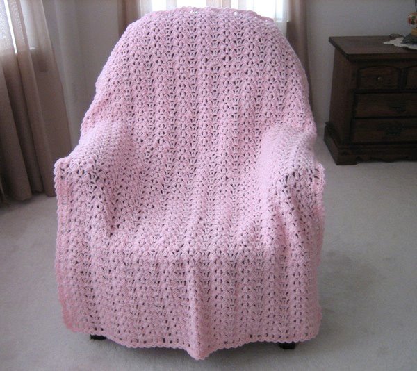 Butterfly Wings Free Crochet Afghan Pattern