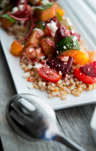 Cheesecake Factory's Santorini Farro Salad Cheesecake Factory's Santorini Farro Salad