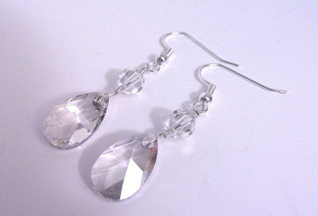 Crystal Dewdrop Earrings Crystal Dewdrop Earrings