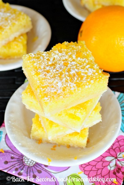 Orange Pie Bars