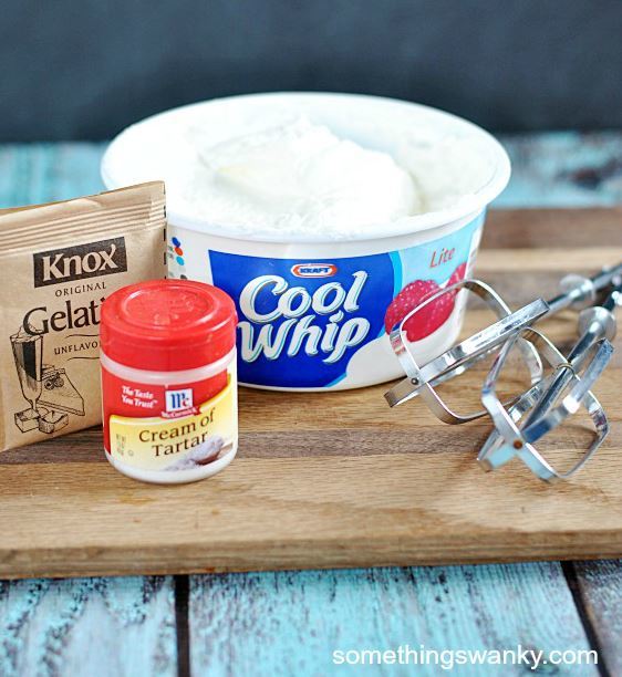 Homemade Cool Whip Copycat Whipped Topping