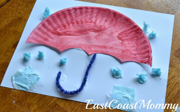 Umbrella Paper Plate Craft Umbrella Paper Plate Craft