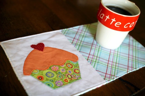 Cupcake Mug Rug Pattern Cupcake Mug Rug Pattern