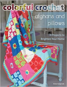 Colorful Crochet Afghans and Pillows