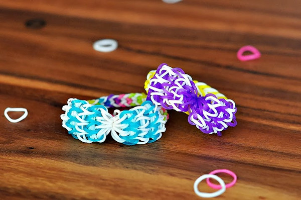 Beautiful Bow Rainbow Loom Bracelets Beautiful Bow Rainbow Loom Bracelets