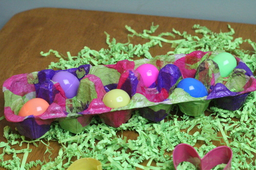 Decoupage Egg Carton Craft Decoupage Egg Carton Craft