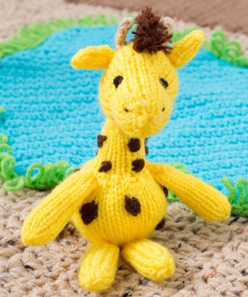 Cuddly Amigurumi Giraffe
