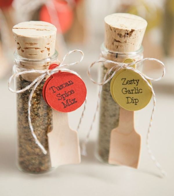 Spice Up Your Wedding Favors