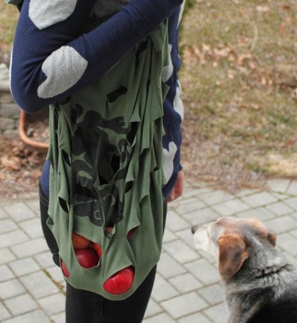 T-Shirt DIY Grocery Bag