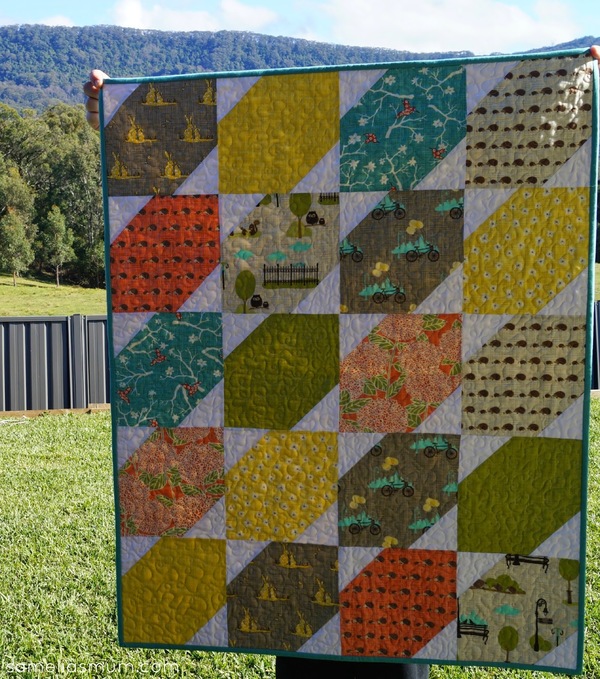 Bluebird Park Baby Quilt Pattern