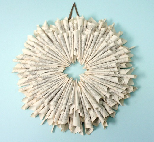 Old Words DIY Wreath Old Words DIY Wreath