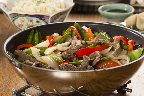 Beef stir fry
