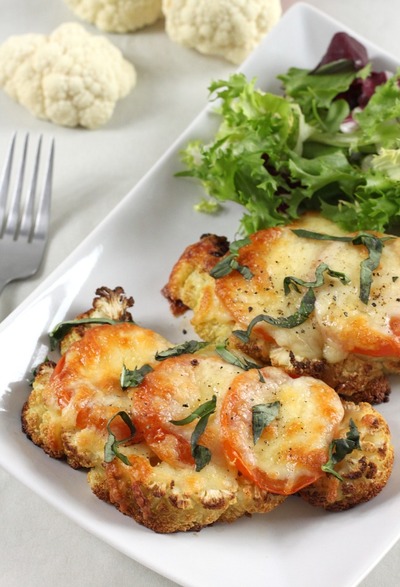 Low Carb Cauliflower Pizza Low Carb Cauliflower Pizza