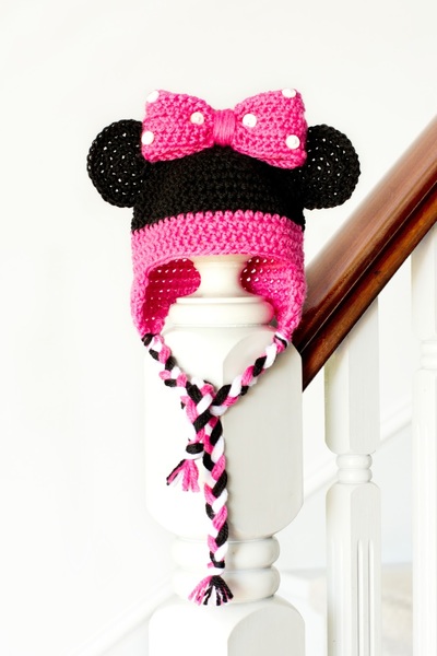Minnie Mouse Crochet Hat Pattern Minnie Mouse Crochet Hat Pattern
