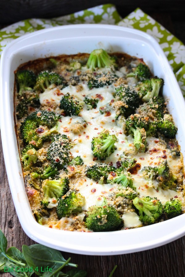 Cheesy Broccoli Casserole | FaveHealthyRecipes.com