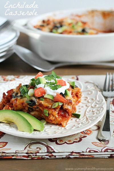 Easy Enchilada Casserole Easy Enchilada Casserole