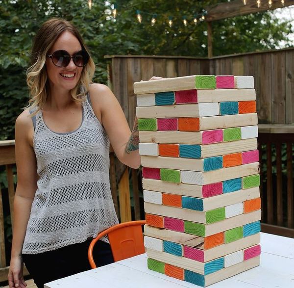 DIY Giant Jenga DIY Giant Jenga