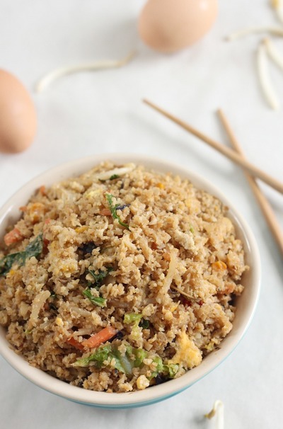 Low-Carb Cauliflower Fried Rice Low-Carb Cauliflower Fried Rice