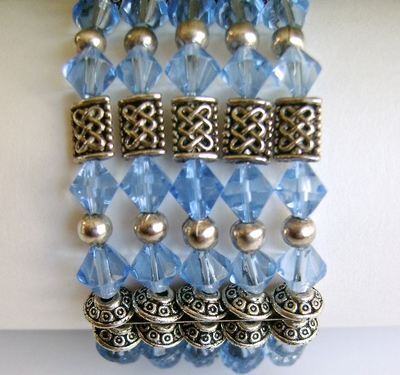 Light Sapphire Swarovski Bracelet