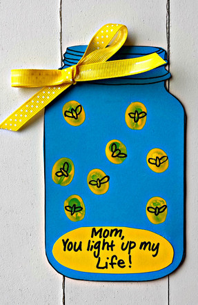 Mothers Day Light Up My Life Card