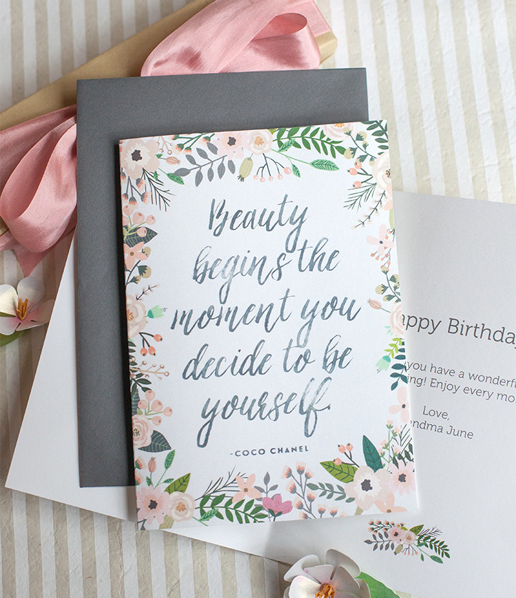 Quotable Cards  free printable inspirational quote journaling cards