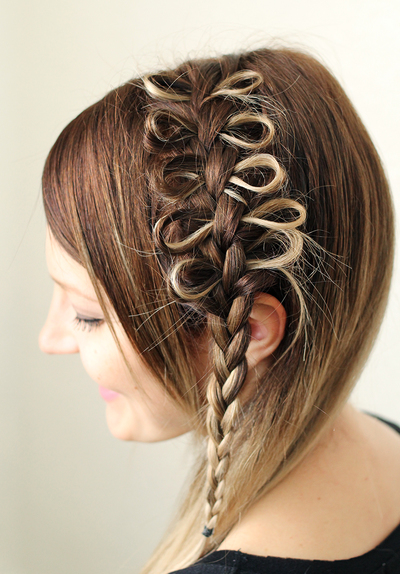 Awe-Inspiring Bow Braids