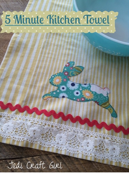 Easter Dish Towel