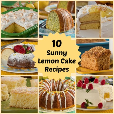 10 Sunny Lemon Cake Recipes