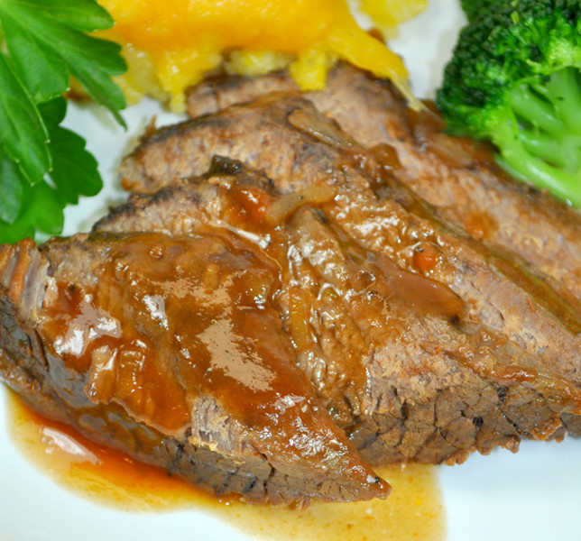 All-Day Slow Cooker Barbecue Brisket All-Day Slow Cooker Barbecue Brisket