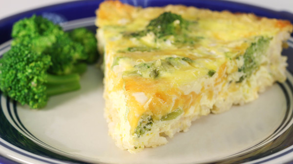 The Best Broccoli Cheese Quiche