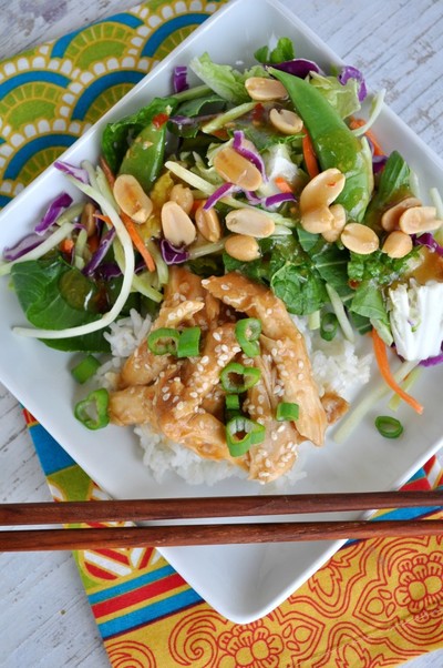 Slow Cooker Teriyaki Chicken Salad Slow Cooker Teriyaki Chicken Salad