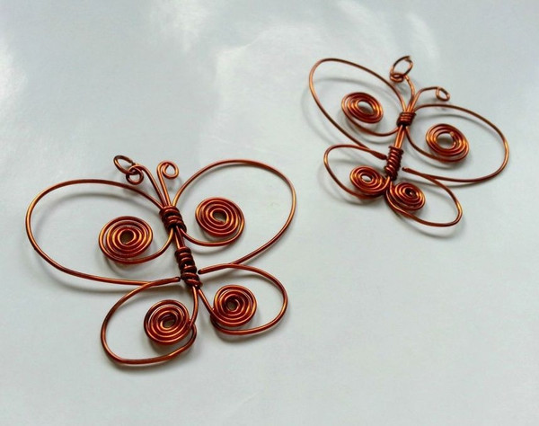 Wire Butterfly DIY Pendant Wire Butterfly DIY Pendant
