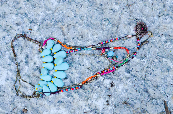 Teardrop Bead Necklace Teardrop Bead Necklace