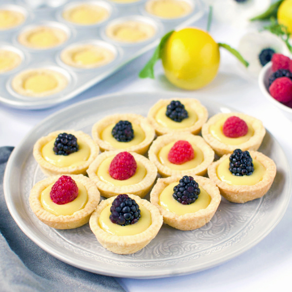 Lemon Crud Tartlets