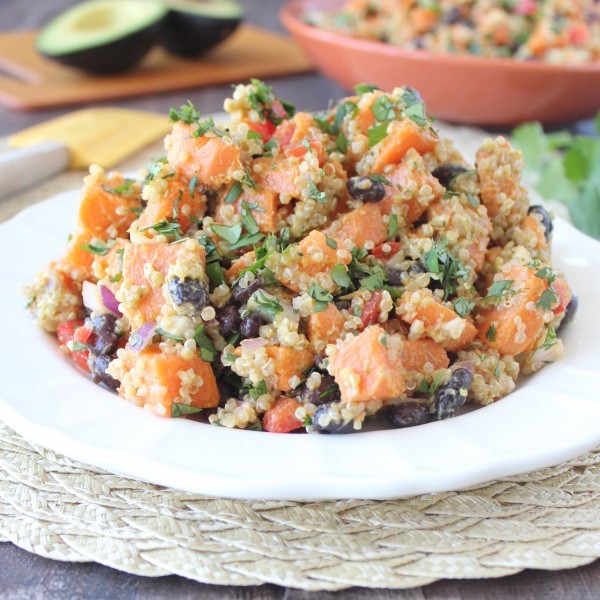 No-Mayo Mexican Sweet Potato Salad No-Mayo Mexican Sweet Potato Salad