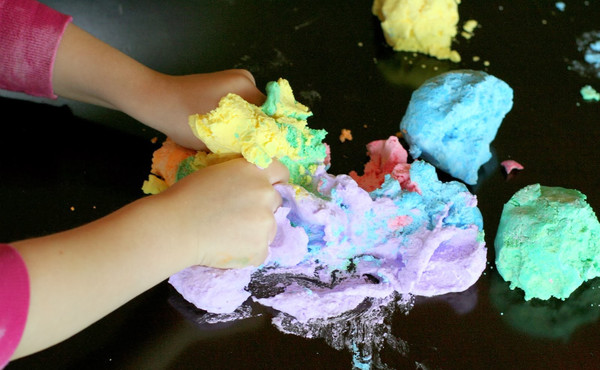 Rainbow Space Dough Rainbow Space Dough