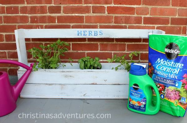 Painted Planter Box Painted Planter Box