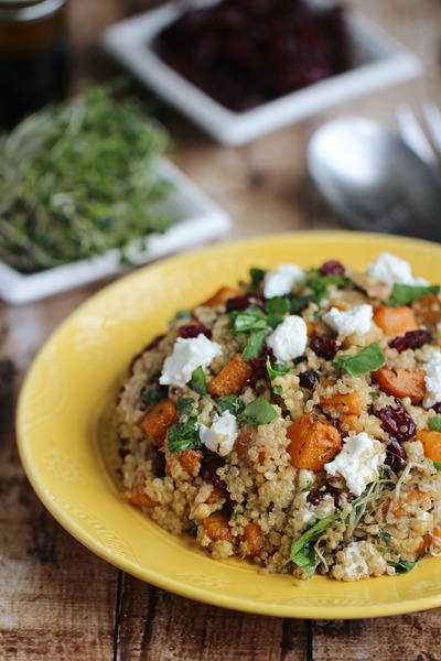 Roasted Butternut Squash Quinoa Salad