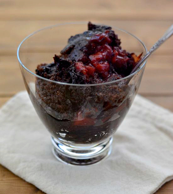 Chocolate Cherry Cake Mix Cake