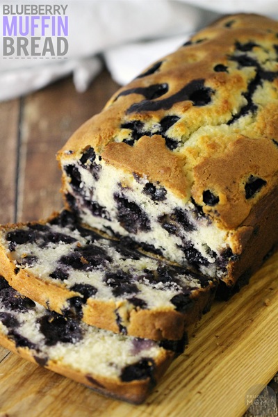 Blueberry Muffin Bread Recipe