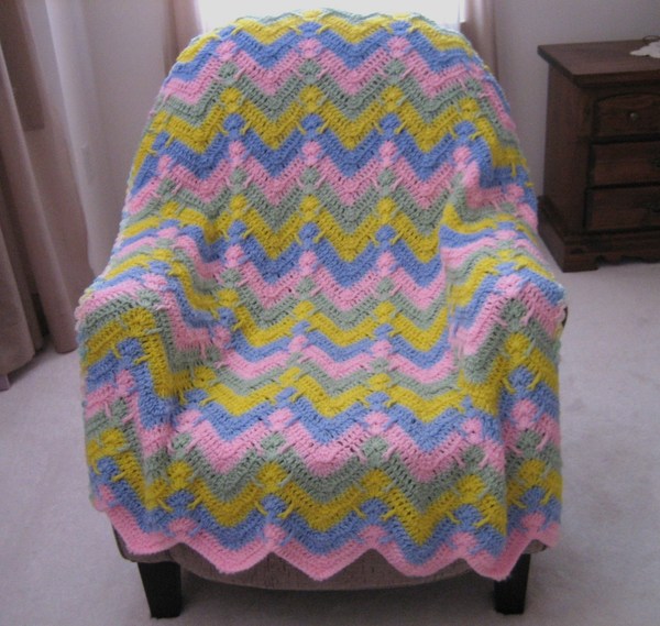 Lullaby Ripple Afghan