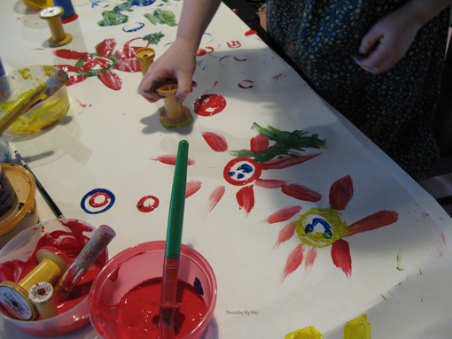 Homemade Wrapping Paper