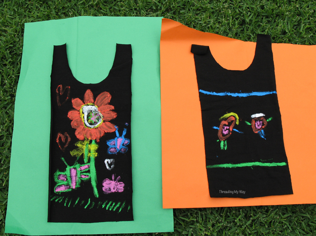 Kid Painted t-shirts