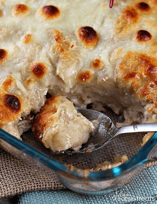 Chicken Alfredo Bubble Up Casserole Chicken Alfredo Bubble Up Casserole