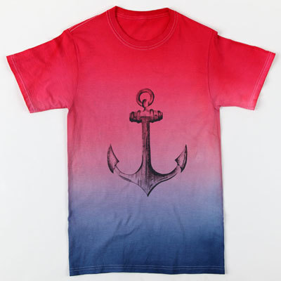 Anchor Tie Dye Tee