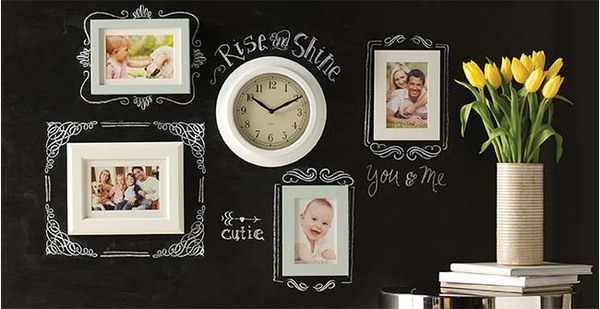Personalized Chalkboard Area