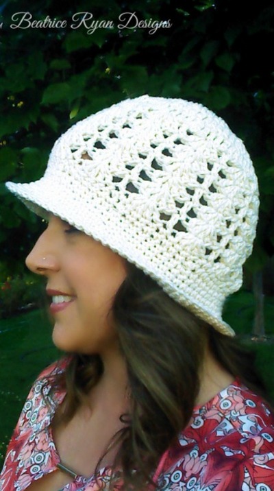 Cotton Crochet Sun Hat Pattern