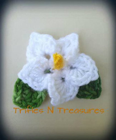 Totally Tropical Crochet Flower Pattern
